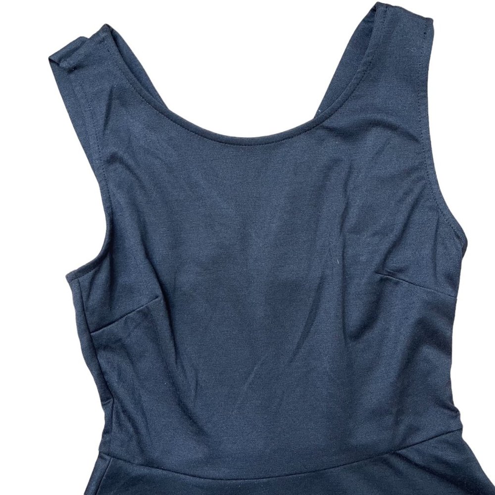 FB Sister Womens Dress Small S Black Fit & Flare Mini Sleeveless - Picture 4 of 10